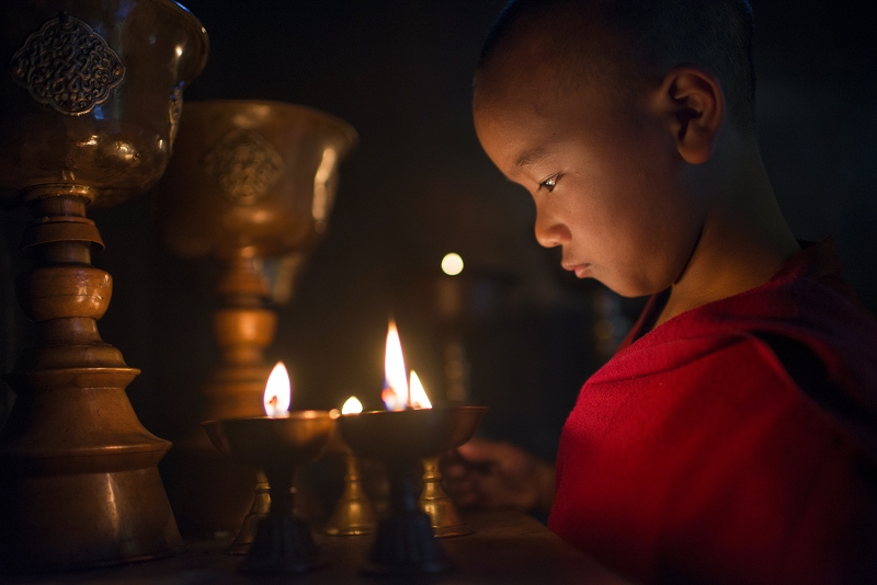 龚光洁-正念-摄于博卡拉藏族村